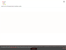 Tablet Screenshot of institutooftalmologico.net